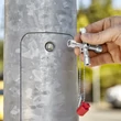 KNIPEX 00-11-03 kapcsolószekrény kulcs 76 mm