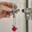 KNIPEX 00-11-03 kapcsolószekrény kulcs 76 mm