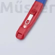 KNIPEX TetheredTool klipszek 3 db szerszámokhoz, piros
