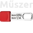 KNIPEX TetheredTool klipszek 10 db szerszámokhoz, piros