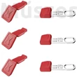 KNIPEX TetheredTool klipszek 3 db szerszámokhoz, piros