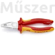 KNIPEX 03 06 180 T kombinált fogó 180 mm biztonsági tartó klipsszel