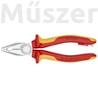 KNIPEX 03 06 180 T kombinált fogó 180 mm biztonsági tartó klipsszel