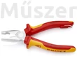KNIPEX 03 06 180 T kombinált fogó 180 mm biztonsági tartó klipsszel