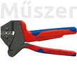 KNIPEX 97 43 05 krimpelő rendszerfogó szigeteletlen kábelsarukhoz, 0,5...6,0 mm2