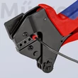 KNIPEX 97 43 200 krimpelő rendszerfogó cserélhető krimpelő betétekhez