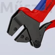 KNIPEX 97 43 05 krimpelő rendszerfogó szigeteletlen kábelsarukhoz, 0,5...6,0 mm2