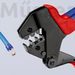 KNIPEX 97 43 200 krimpelő rendszerfogó cserélhető krimpelő betétekhez
