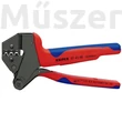 KNIPEX 97 43 66 krimpelő rendszerfogó MC4 Multi-Connect csatlakozókhoz 6 mm-ig