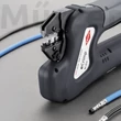 KNIPEX 97 43 E elektromechanikus krimpelő-rendszerfogó cserélhető krimp profilokhoz