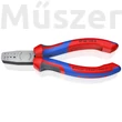 KNIPEX 97 62 145 A krimpelő fogó érvéghüvelyhez, 145 mm