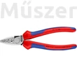 KNIPEX 97 72 180 krimpelő fogó érvéghüvelyhez, 180 mm