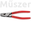 KNIPEX 97 81 180 krimpelő fogó érvéghüvelyhez elülső bevezetéssel, 180 mm