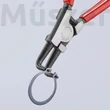 KNIPEX 00 19 56 Seeger-gyűrű fogó készlet 4-részes 