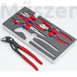 KNIPEX 00 20 01 V15 Seeger-gyűrű fogó készlet 4-részes, habosított tálcán