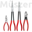 KNIPEX 00 20 01 V16 Gépjárműszereléshjez fogó készlet 4-részes, habosított tálcán
