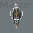 Wera 800/1 BDC BiTorsion Bit fej, lapos, 0.8 x 5.5 x 25 mm