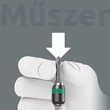 Wera 889/4/1 K Rapidaptor Universal Bit Holder, Rapidaptor univerzális bittartó adapter