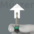 Wera 889/4/1 K Rapidaptor Universal Bit Holder, Rapidaptor univerzális bittartó adapter