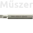 Wera 800/0 Micro Bit fej, lapos, 0.5 x 3.0 x 30 mm