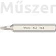 Wera 867/0 Micro Bit fej, TORX TX 4