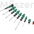 Wera 9528 Ball Grip Set 2 csavarhúzó készlet, 9 db