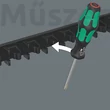 Wera 9650 Magnetic Rail Kraftform Screwdriver Set csavarhúzó készlet, 9 db