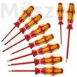 Wera Kraftform 160 i/162 i/167 i/9 szigetelt csavarhúzó készlet, 9 db
