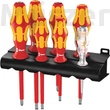 Wera Kraftform 160 i/165 i/7 vékonyított szárú szigetelt csavarhúzó készlet, 7 db