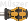 Wera 809/1 ESD Stubby marokcsavarhúzó markolat csavarbehajtó fejekhez, 1/4