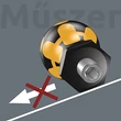 Wera 809/1 ESD Stubby marokcsavarhúzó markolat csavarbehajtó fejekhez, 1/4