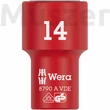 Wera 8790 A VDE Zyklop szigetelt dugókulcs, 1/4
