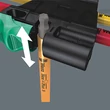 Wera 950/7 Hex-Plus Multicolour Magnet 1 Black Laser imbuszkulcs készlet mágneses funkcióval