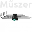 Wera 950/9 Hex-Plus 1 imbuszkulcs készlet krómozott