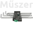 Wera 950/9 Hex-Plus 4 imbuszkulcs készlet, rövid fejű