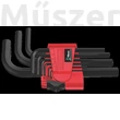 Wera 950/9 Hex-Plus 7 Black Laser Imbuszkulcs készlet