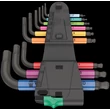 Wera 950/9 Hex-Plus Multicolour 2 Black Laser imbuszkulcs készlet