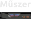 Wera 950/9 Hex-Plus Multicolour Imperial 1 Black Laser imbuszkulcs