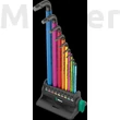 Wera 950/9 Hex-Plus Multicolour 3 Imbuszkulcs készlet mágnessel
