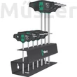 Wera 467/7 TORX HF Set 2 T-nyelű Torxkulcs készlet csavartartó funkcióval