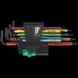 Wera 967/9 TX BO Multicolour 1 Torx kulcs készlet furattal ellátott csavarokhoz