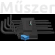 Wera 967/9 TX HF 1 Torx kulcs készlet BlackLaser