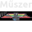 Wera 967/9 TX XL Multicolour HF 1 Torx kulcs készlet 
