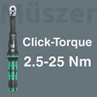 Wera Bicycle Set Torque 1 nyomatékkulcs irányváltóval kerékpár szereléshez 1/4