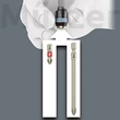 Wera Kraftform Kompakt 60 Stainless Imperial bitkészlet csavarhúzóval, rozsdamentes, colos