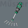 Wera Kraftform Kompakt 22 with Pouch csavarhúzó készlet