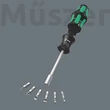 Wera Kraftform Kompakt 27 Imperial Set 2 csavarhúzó készlet