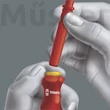 Wera 817 Kraftform Kompakt VDE csavarhúzó markolat cserélhető pengékhez