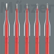 Wera Kraftform Kompakt VDE Stainless 8 Extra Slim 1 rozsdamentes szigetelt csavarhúzó készlet