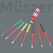 Wera Kraftform Kompakt VDE Stainless 17 Extra Slim 1 rozsdamentes szigetelt csavarhúzó készlet